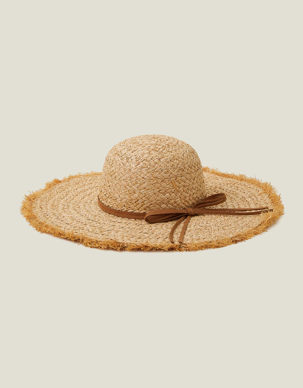 Raw Edge Floppy Hat, , large