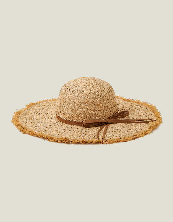 Raw Edge Floppy Hat, , large