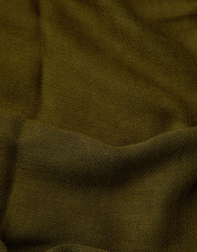 Lightweight Scarf, Green (KHAKI), large