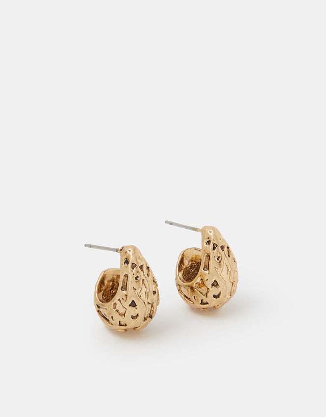 Filigree Curve Teardrop Earrings, , large