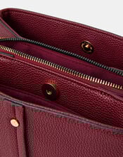 Webbing Strap Crossbody Bag, Red (BURGUNDY), large