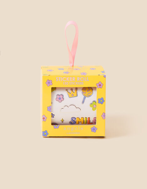 Smiley Retro Sticker Roll, , large