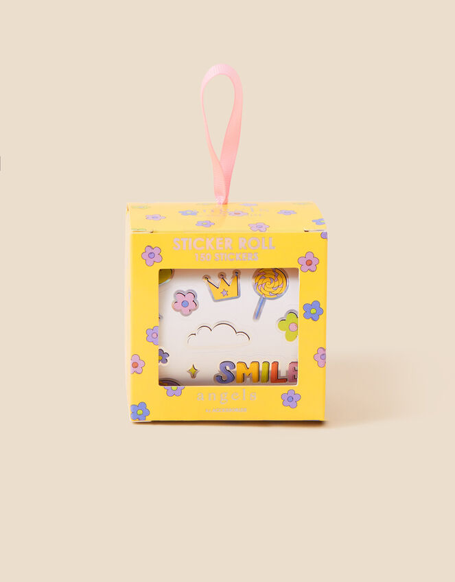 Smiley Retro Sticker Roll, , large