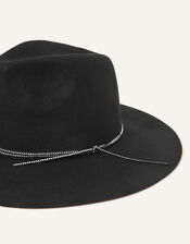 Wool Sparkle Fedora, , large