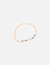 Feel Good Shine Bracelet, White (WHITE), large