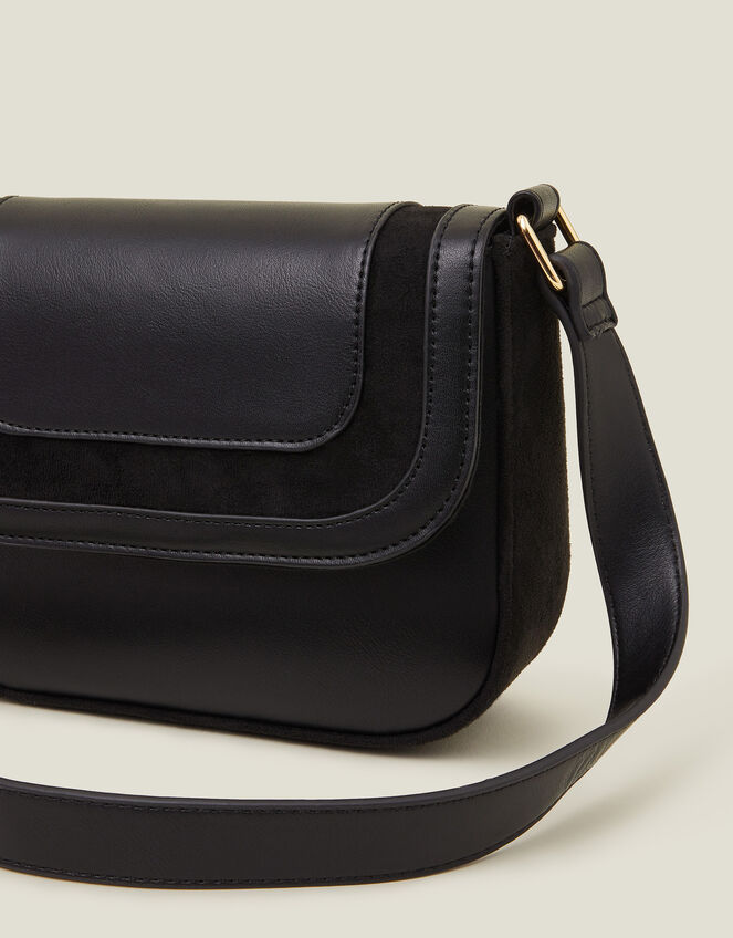 Ted Baker Borsa A Tracolla Parson: Pelle Morbida Testurizzata, Tracolla Catena Rimovibile, Dimensioni 16x24x6.5cm - Colore Talpa