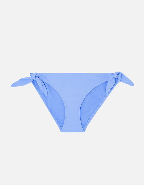 Bunny Tie Bikini Bottoms, Blue (LIGHT BLUE), large