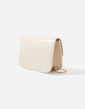 Lock Detail Chain Bag, Cream (CREAM), large