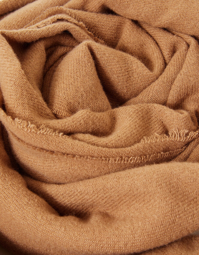 Grace Super-Soft Blanket Scarf, Camel (CAMEL), large