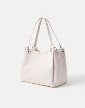 Woven Shoulder Bag, , large