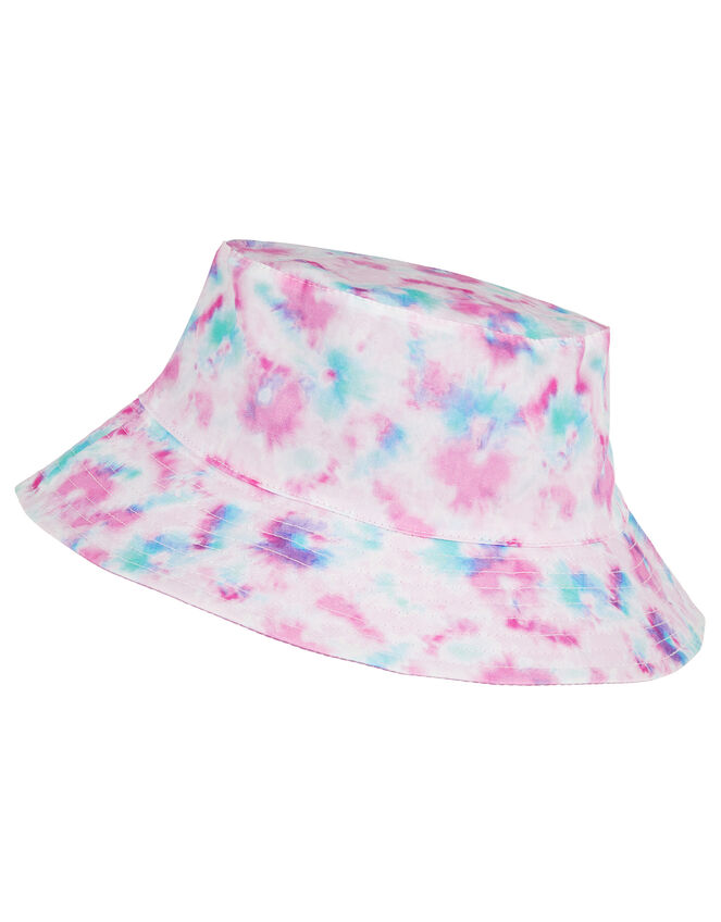Tie-Dye Bucket Hat, Pink (PINK), large