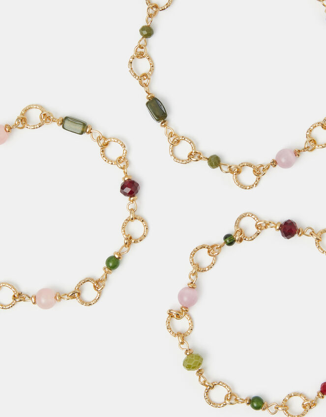 3-Pack Beaded Bracelets, , large