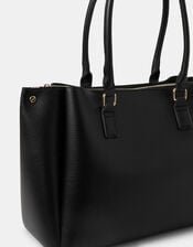 Triple Compartment Shoulder Bag, , large