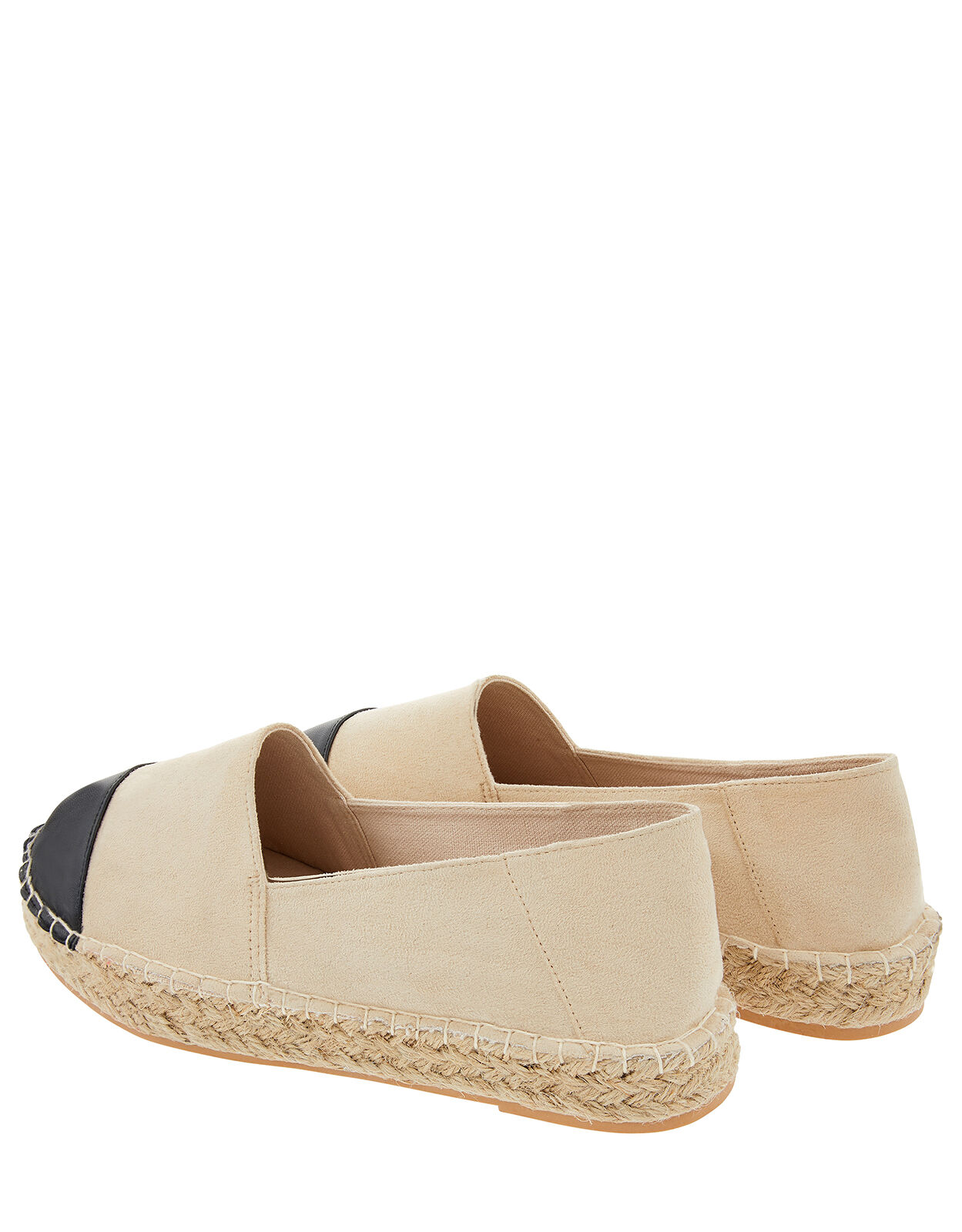 Nude and black hotsell espadrilles