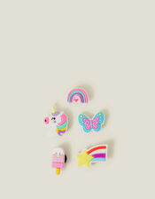 5-Pack Unicorn Clog Charms, , large