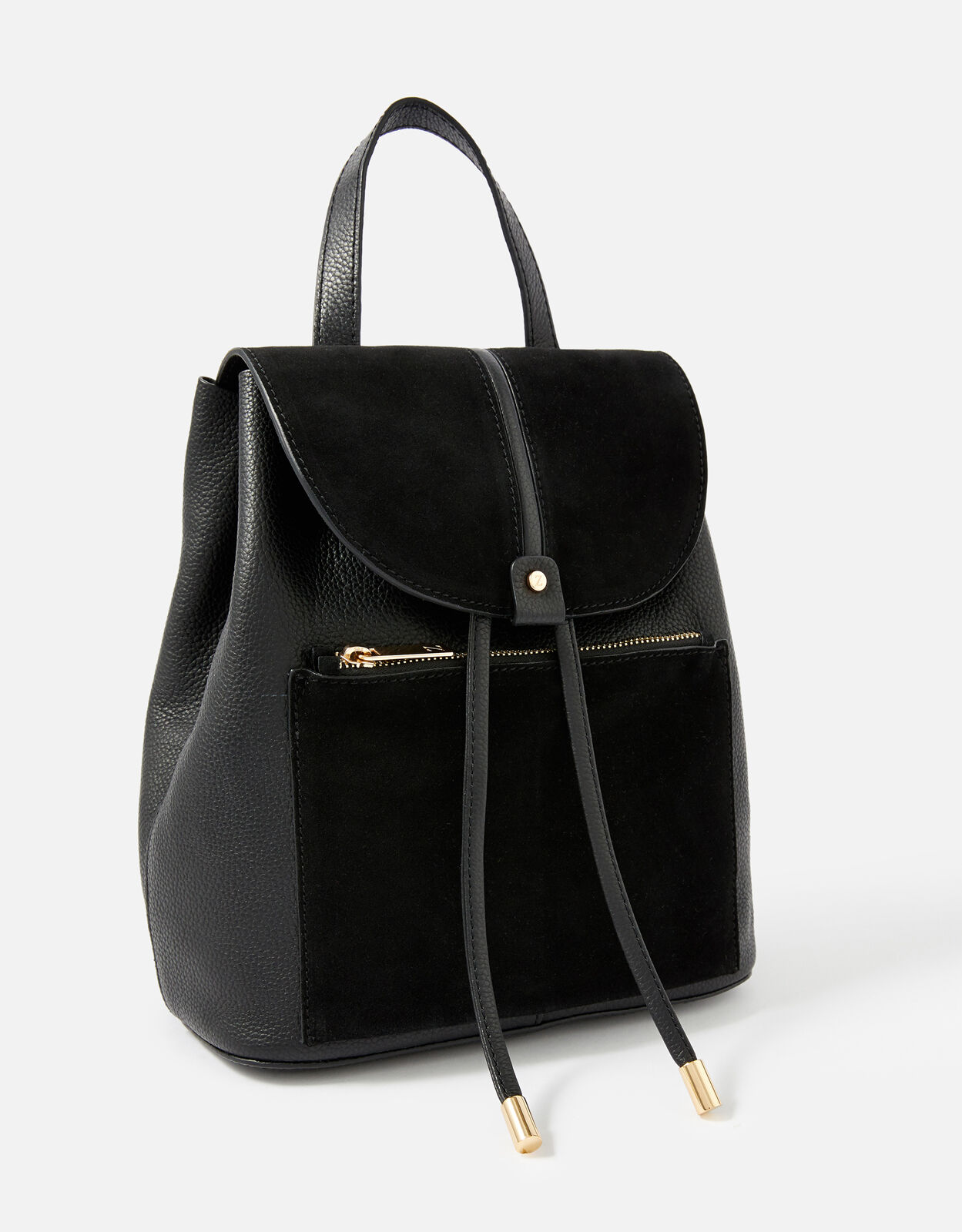 Accessorize leather backpack discount