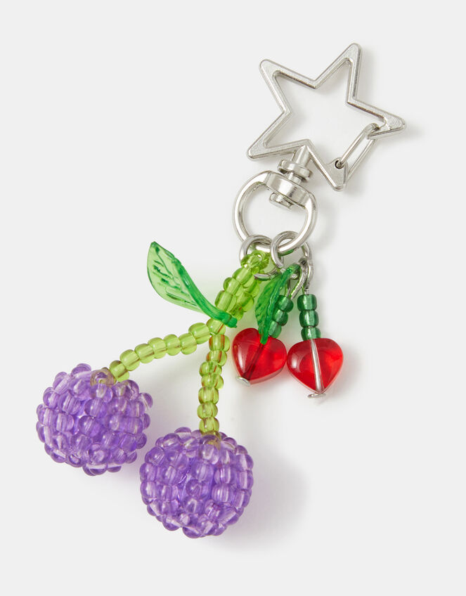 Mini Beaded Fruit Charm, , large