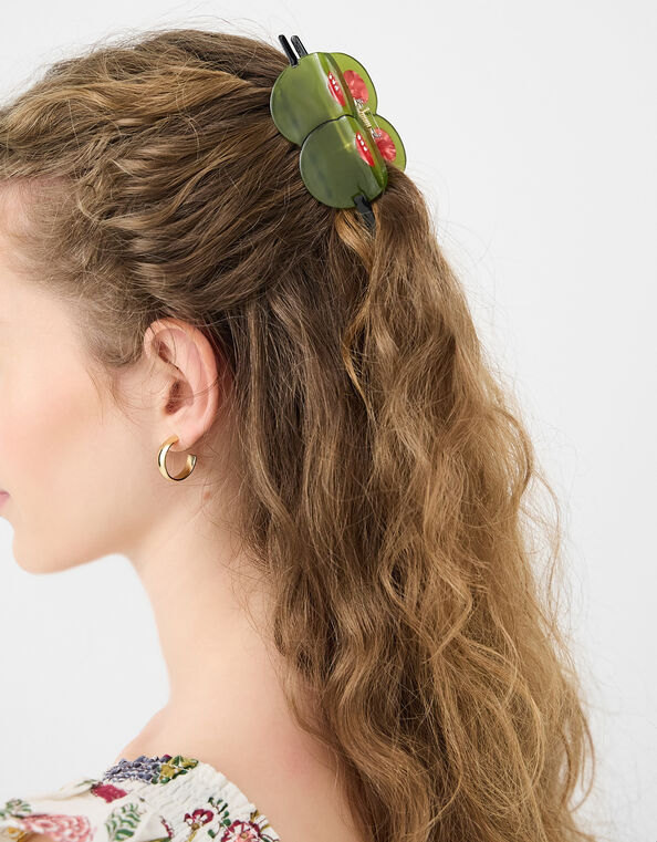 Martini Olive Claw Clip, , large