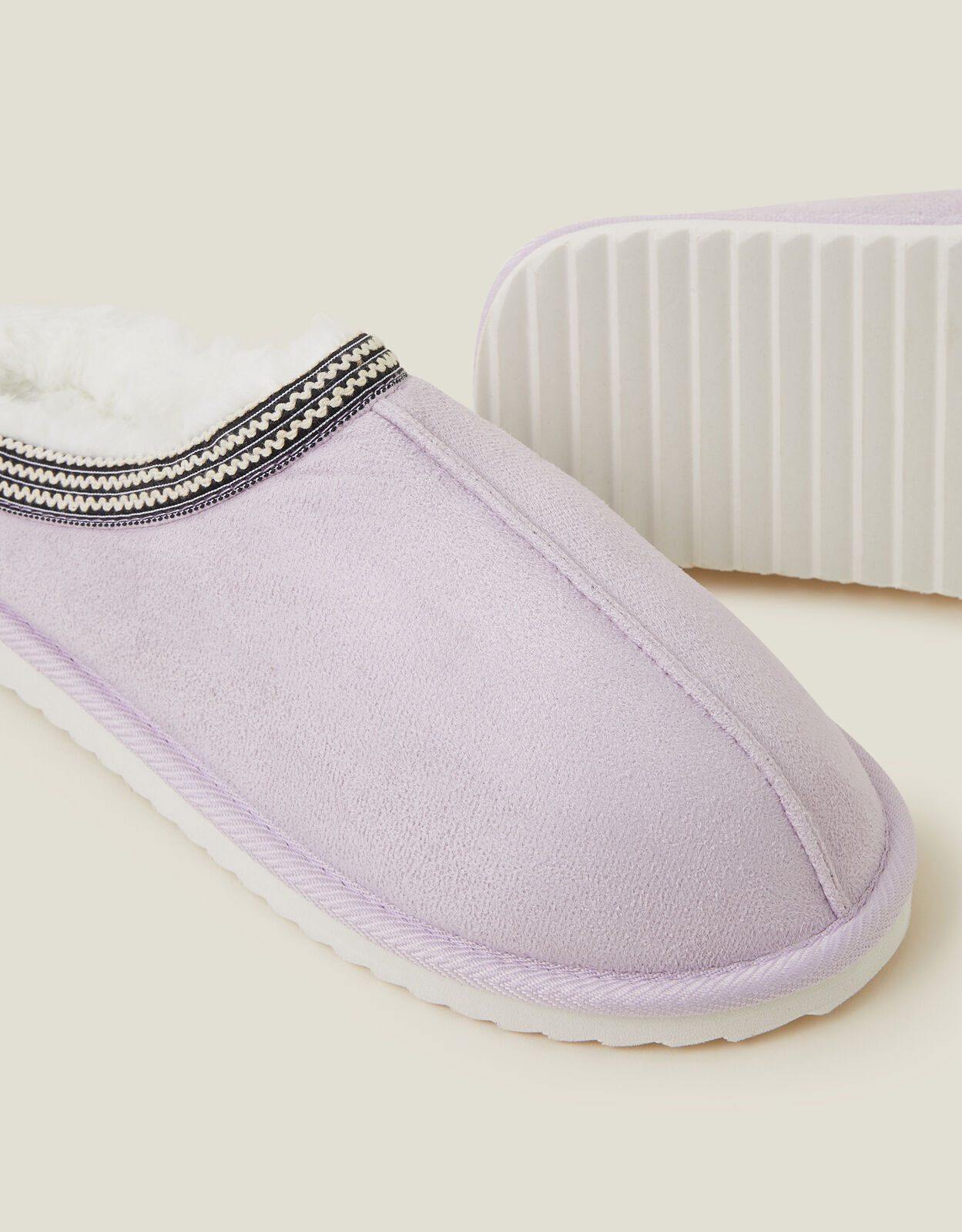 Purple mule slippers 2025