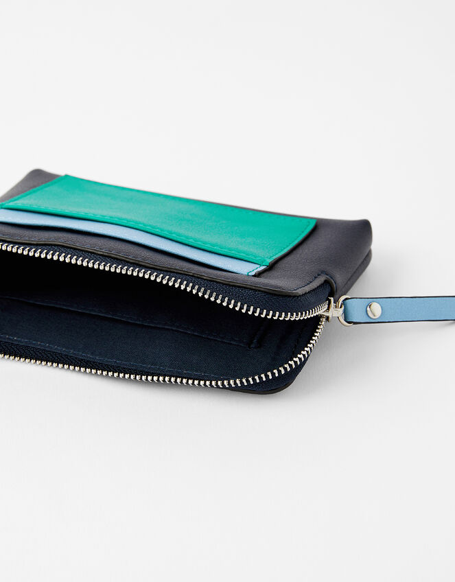 Chloe Coin and Cardholder , Blue (NAVY), large