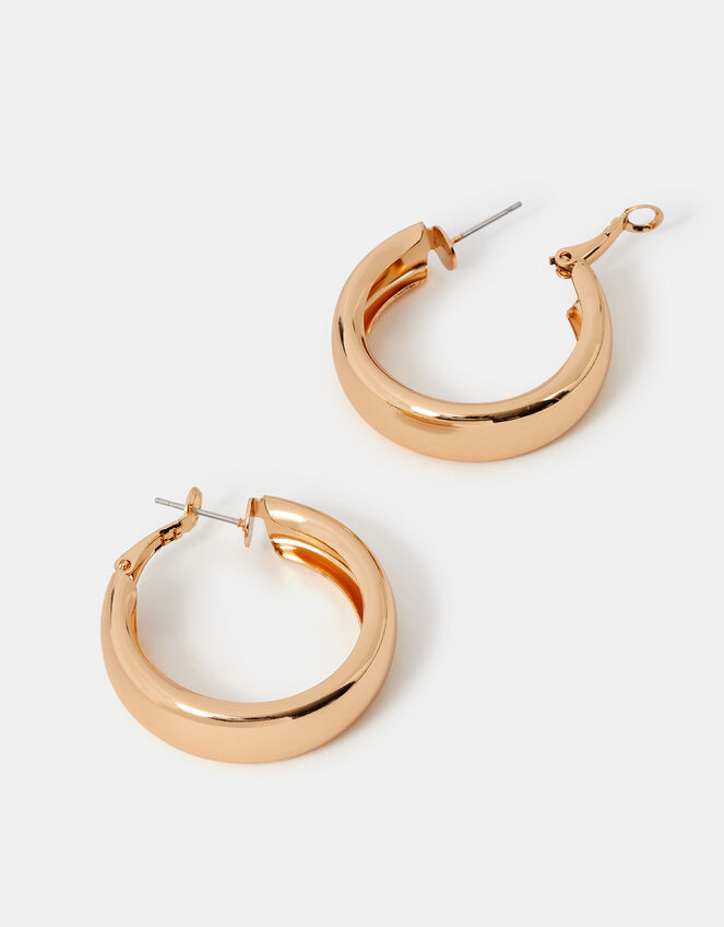 Chunky Hoop Earrings, , large