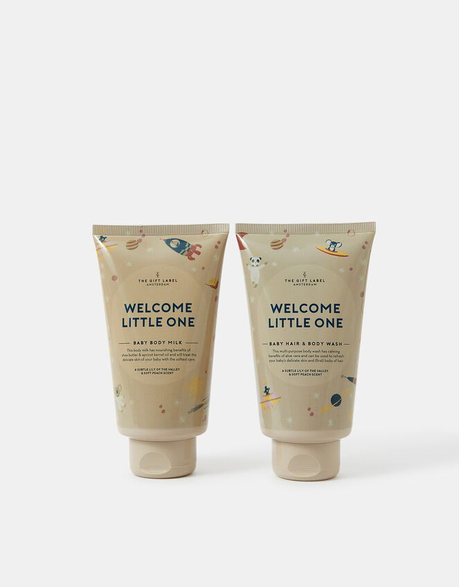 The Gift Label Welcome Little One Bath Set, , large