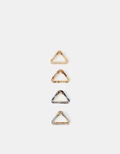 4-Pack Resin Triangle Claw Clips, , large