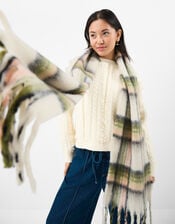Check Super Soft Blanket Scarf, , large