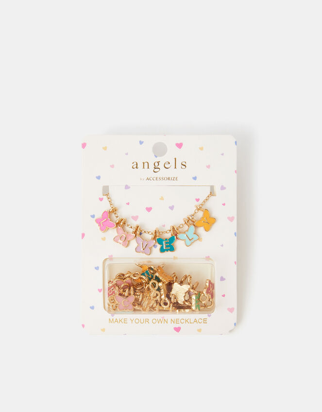Girls Make-Your-Own Butterfly Necklace, , large