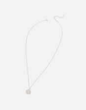 Sterling Silver Filigree Pendant Necklace, , large