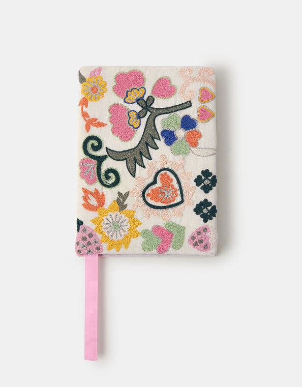Floral Embroidered Notebook, , large
