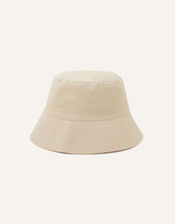 Bucket Hat in Eco-Friendly Cotton , Natural (NATURAL), large