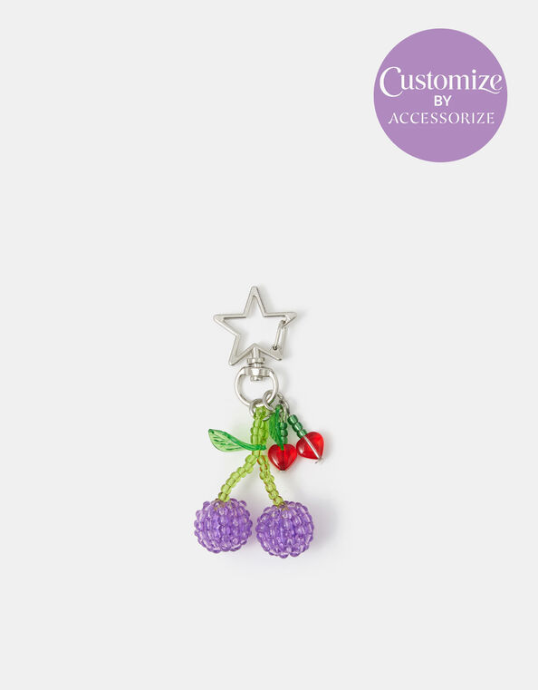 Mini Beaded Fruit Charm, , large