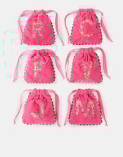 Initial Velvet Drawstring Pouch, Multi (MULTI), large