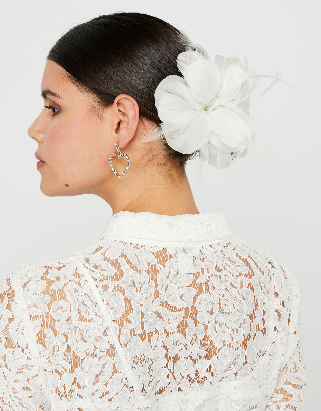 accessorize hair flower