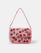 Accessorize x Good Manners Beaded Cherry Shoulder Bag, , large