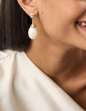 Chunky Resin Drop Earrings, , large