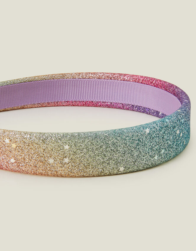 Girls Glitter Ombre Headband , , large