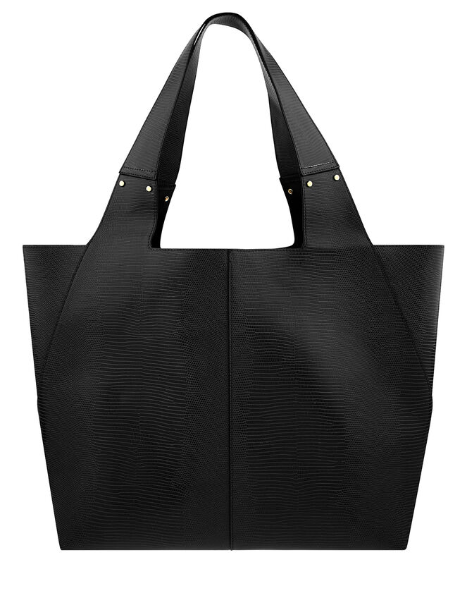 Shopper Bag, Black (BLACK), large