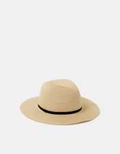 Woven Panama Hat, , large