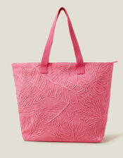 Embroidered Shopper Bag, , large