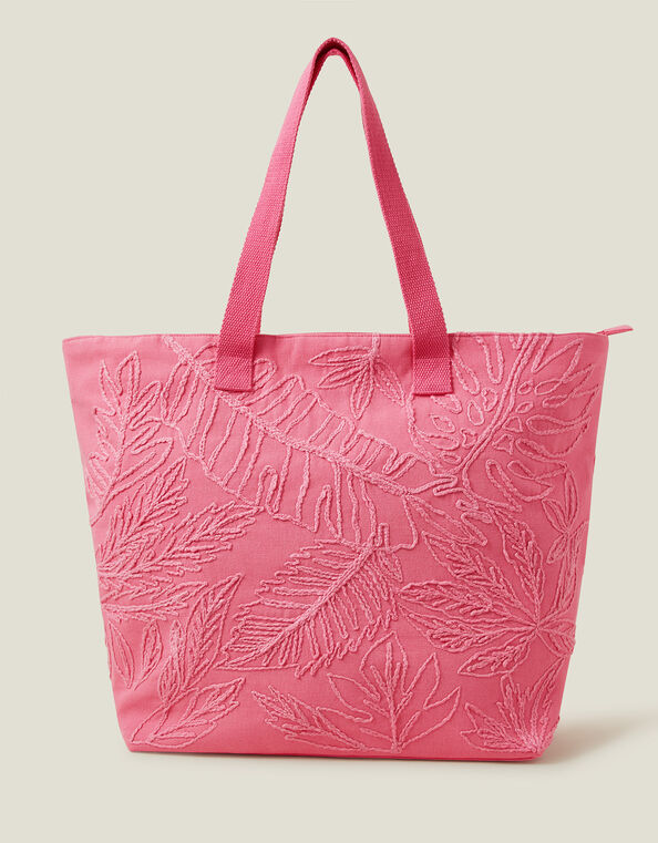 Embroidered Shopper Bag, , large