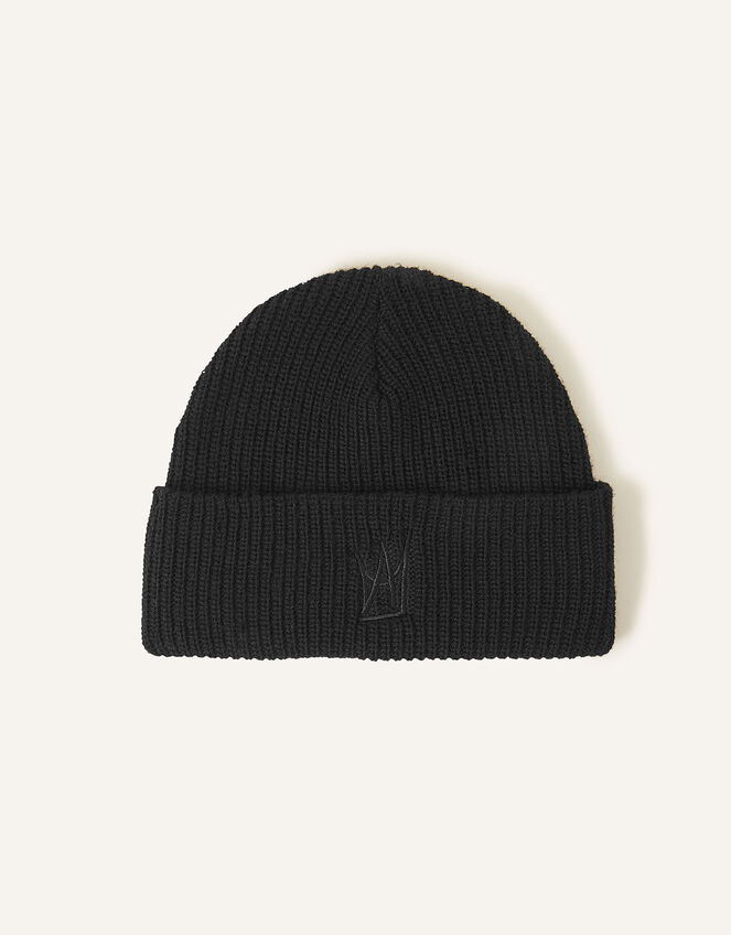 Crown Beanie Black | Beanies & Winter hats | Accessorize UK