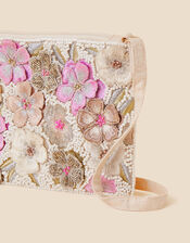 Flower Embellished Bag , , large