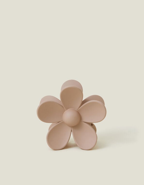 Matte Flower Claw Clip, , large