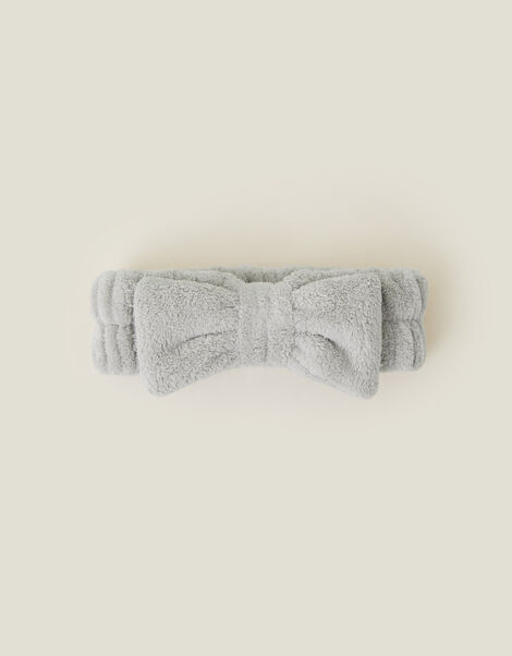 Bow Makeup Headband, Grey (GREY), large
