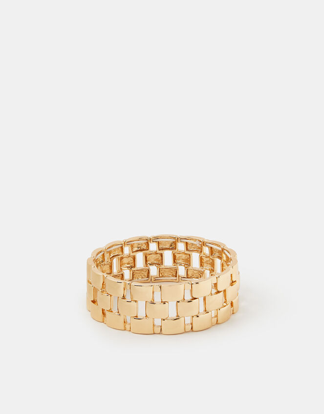 Brick Link Stretch Bracelet, , large