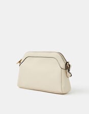 Quilted Crossbody Bag, Cream (CREAM), large
