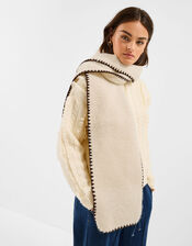 Super Soft Blanket Stitch Scarf, , large