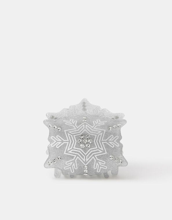 Snowflake Claw Clip, , large